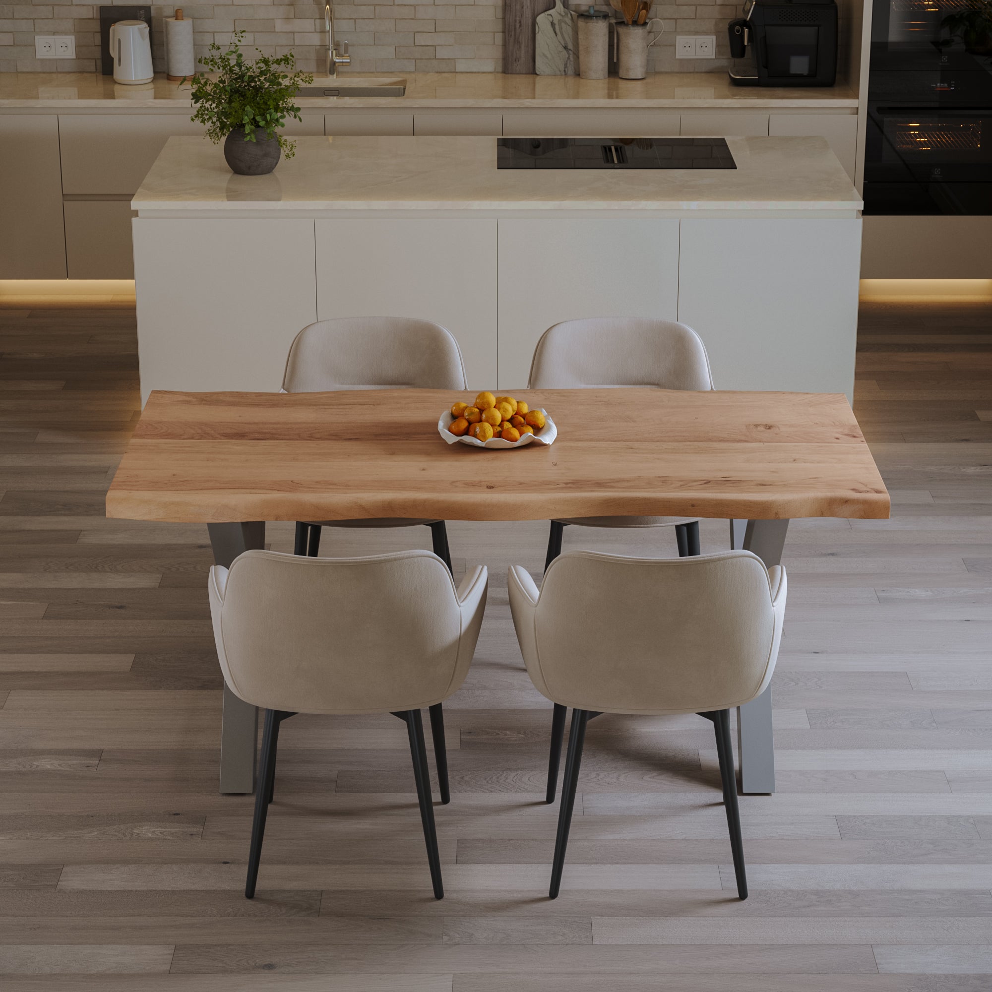 #naturfarben #120x80 #x-gestellsilber