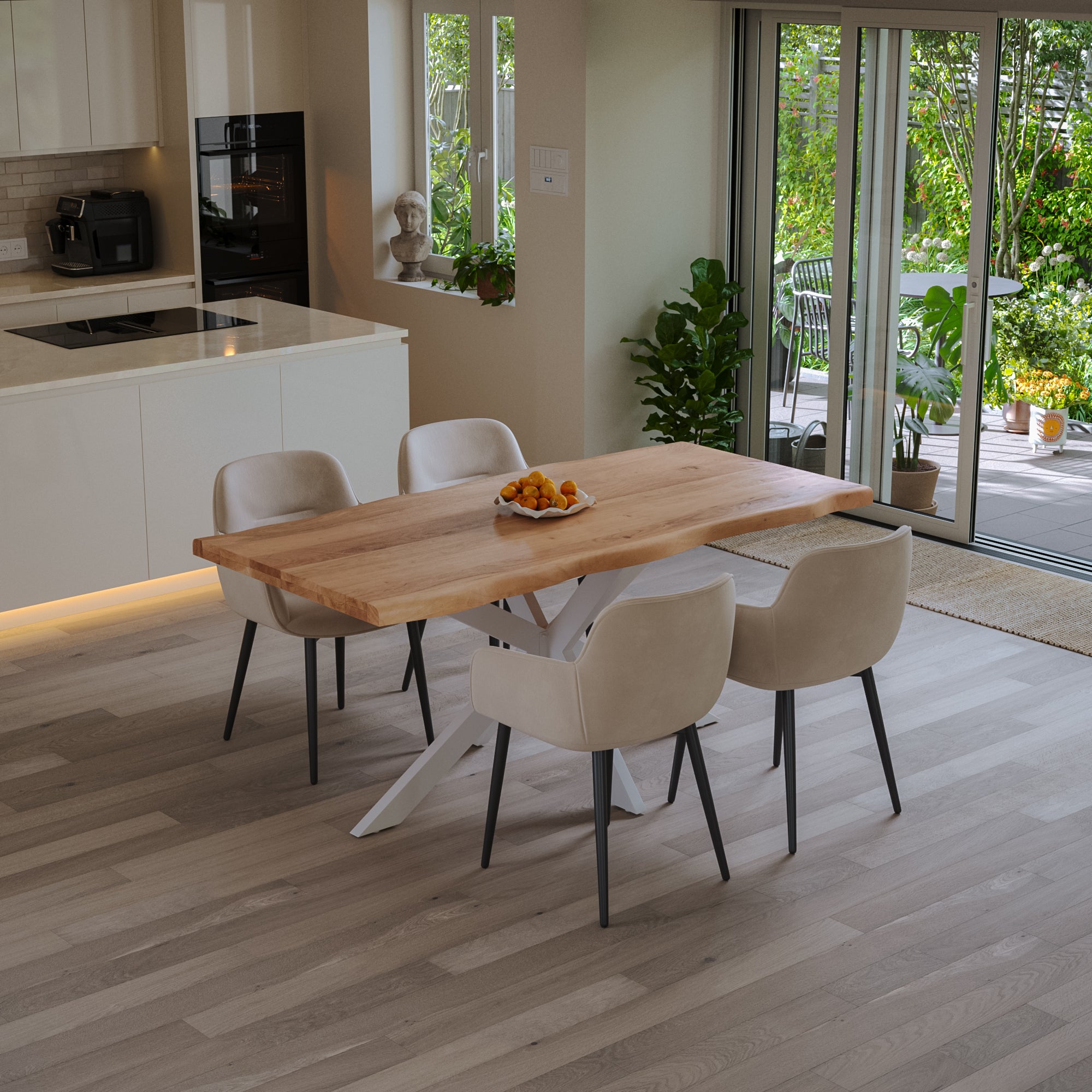 #naturfarben #300x100 #spider-gestellweiß