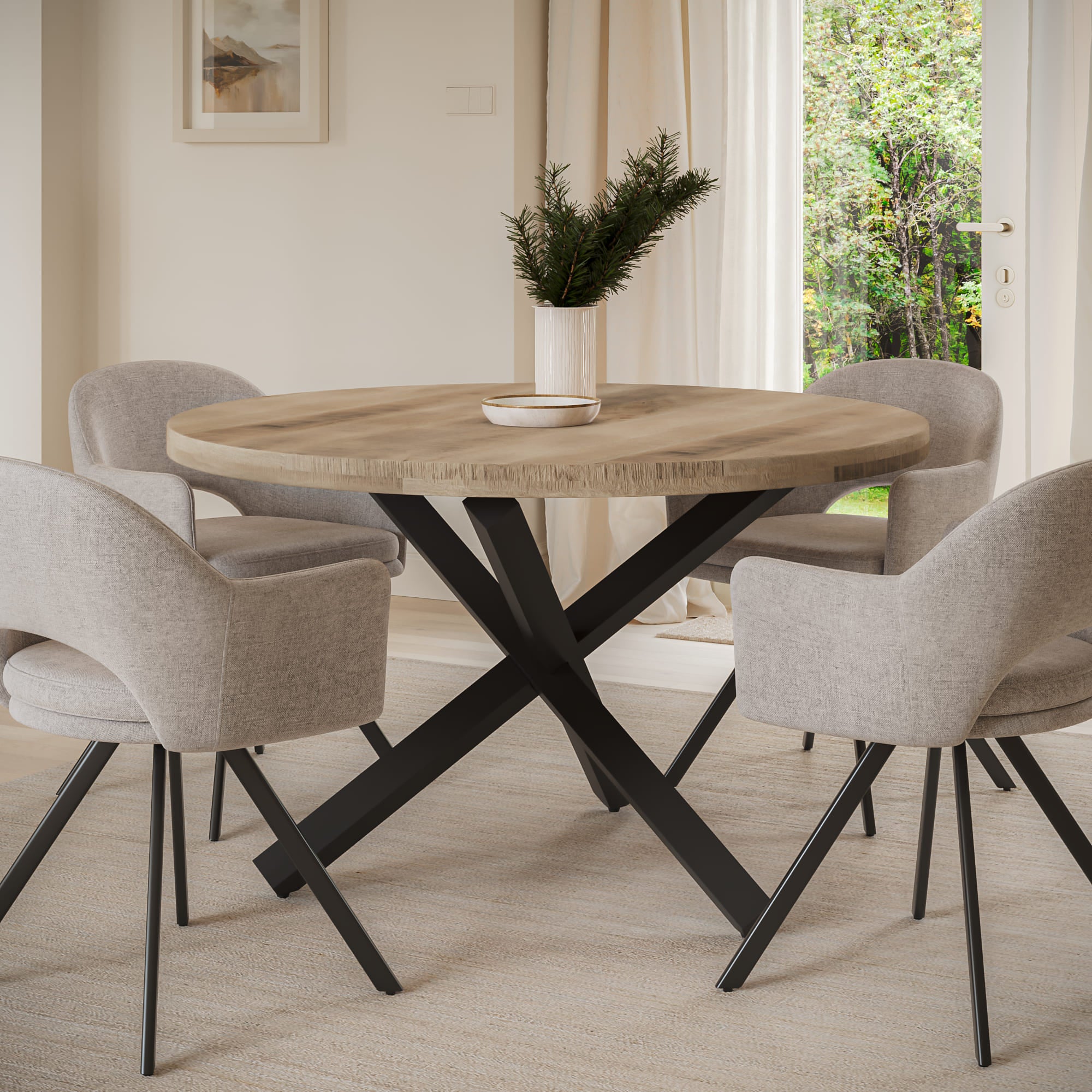 Esstisch SOLVANNA 80 cm