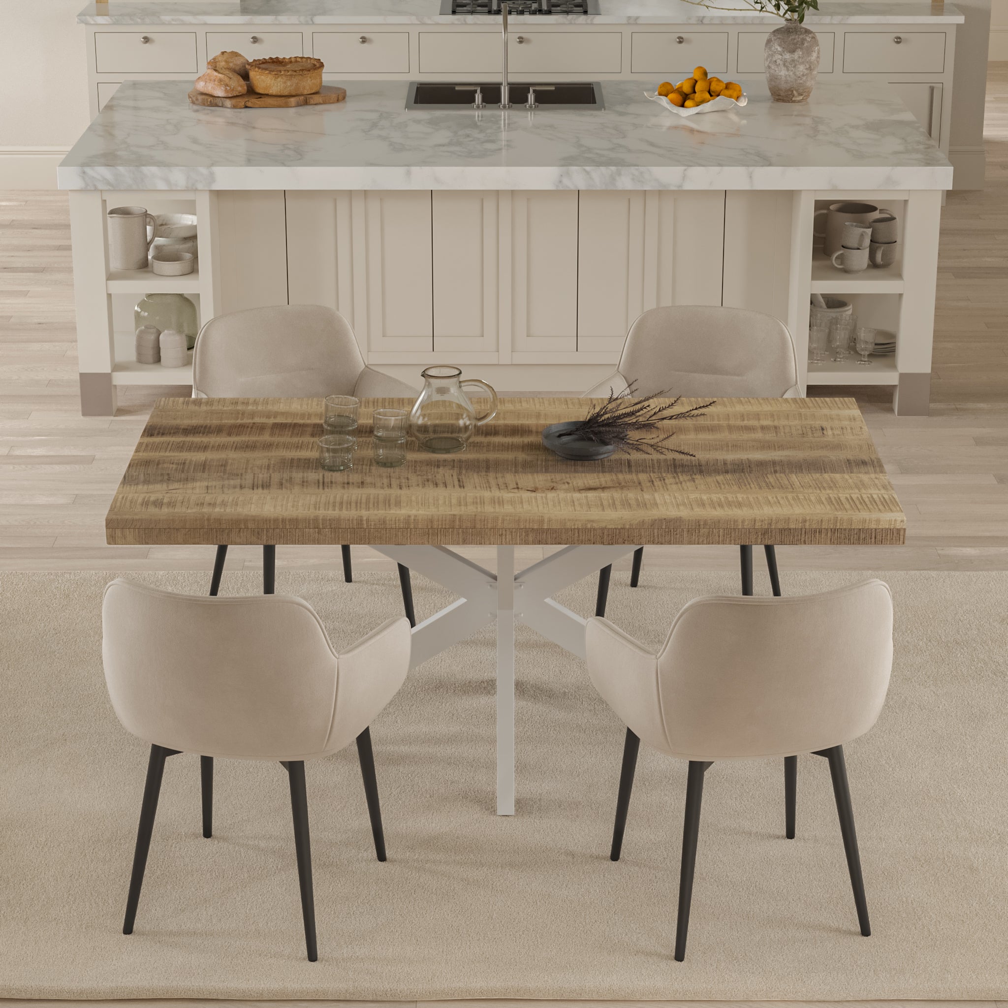 #mangonaturfarben #260x100 #spider-gestellweiß