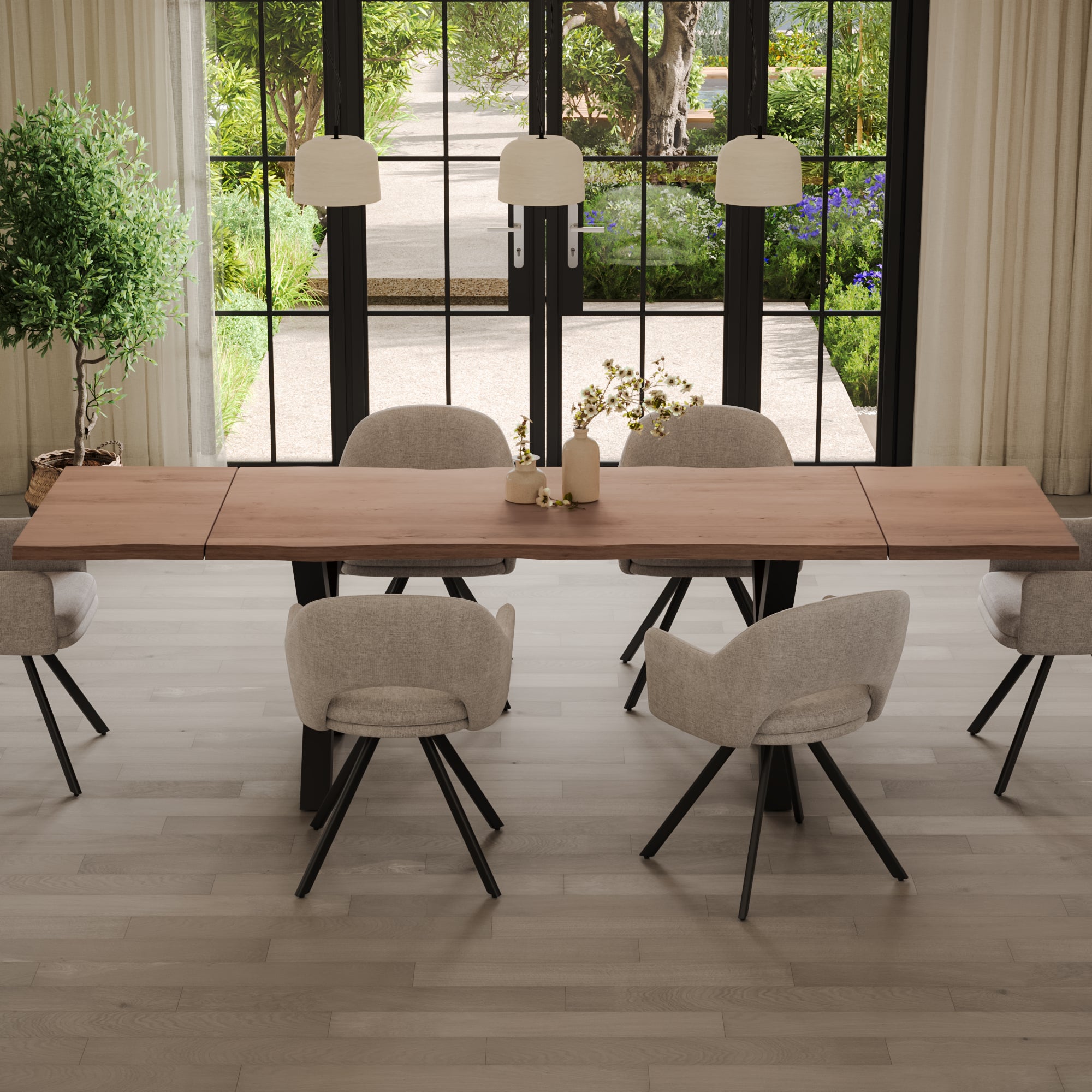 | #Farbe_stonefarben | #Größe_220(320)x100 | #Gestell_X-Gestell Schwarz